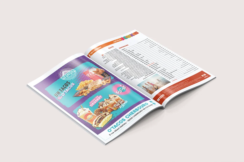 Magasine jeux C'est à Cherbourg - Page de sommaire